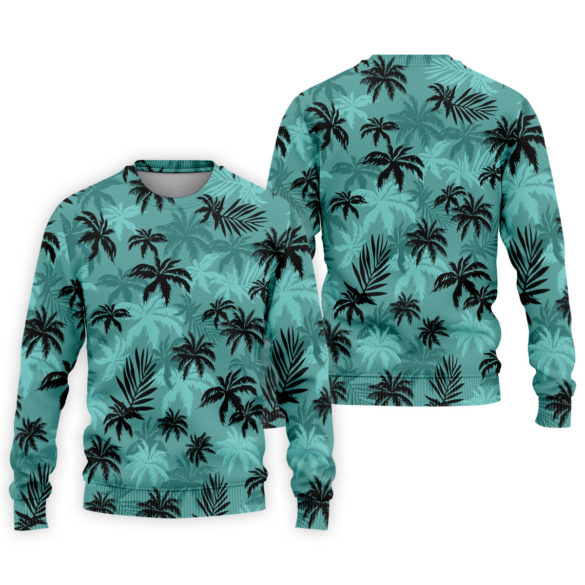 Tropical Palm Leaves Golf Tops For Men, Hawaiian Golf Shirts, Polo ShirtFor Men, Golf Gift For Men