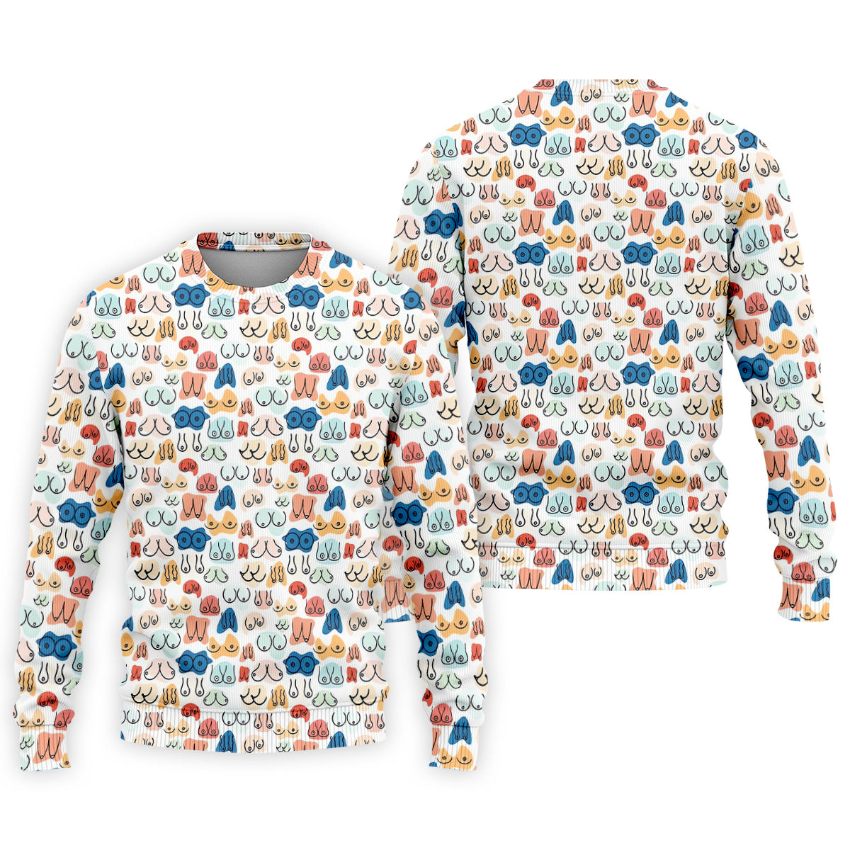 Fun Pattern Colorful Golf Shirt, Golf Tops For Men, Men's Funny Golf Shirts, Golf Gift For Men