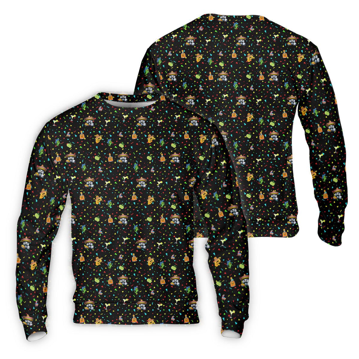 Fairway Fiesta Black Golf Polo ShirtFun Golf Shirts For Men, Polo ShirtFor Men, Golfing Apparel