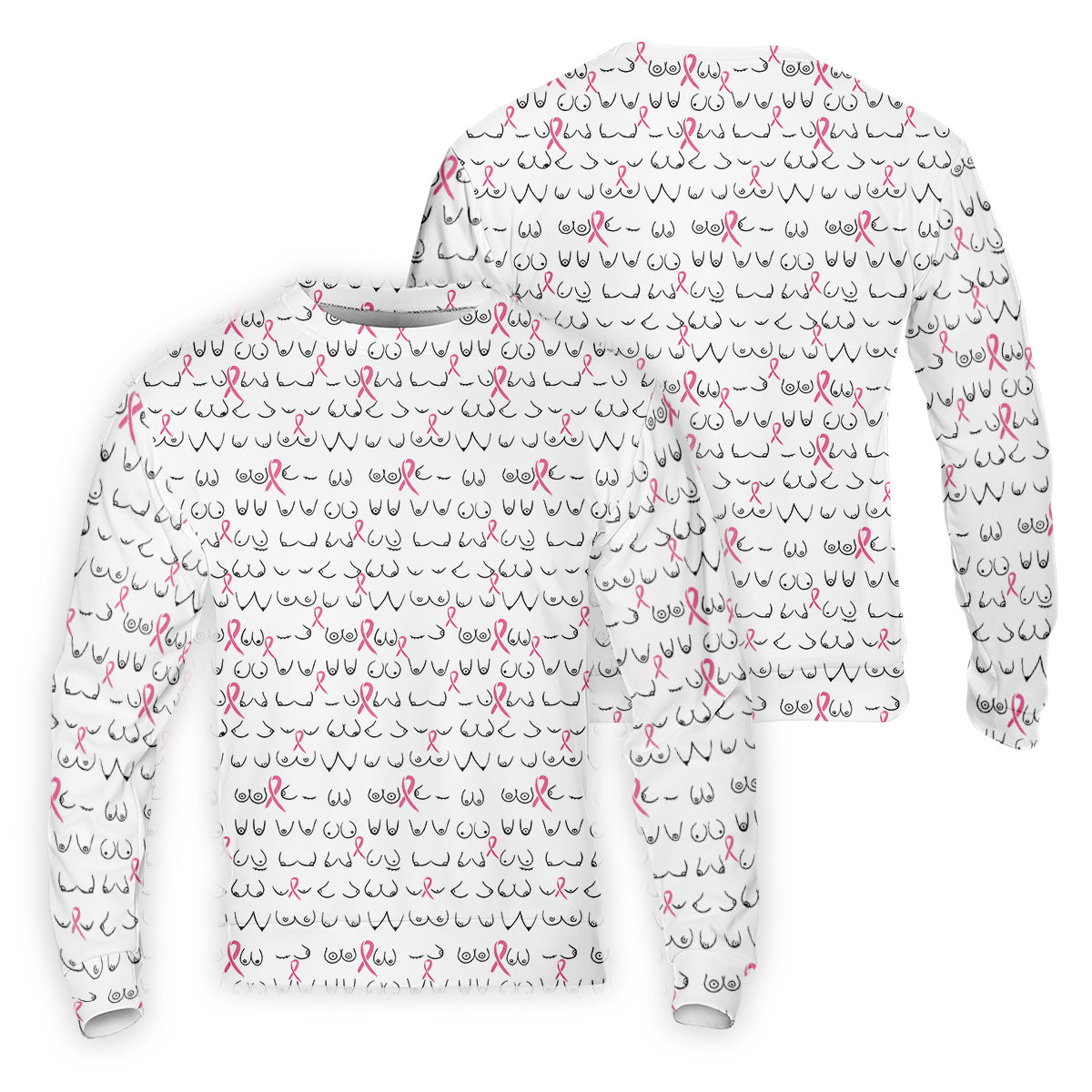 Breast Cancer Golf Shirt, White Golf Shirt Men, Fun Golf Shirts For Men, Cute Golf Shirt, Fun Golf Shirt