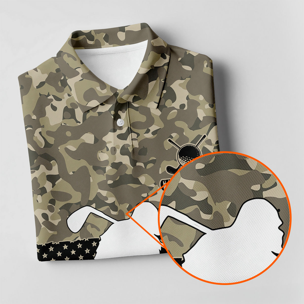 Not All Who Wander Are Lost Bigfoot Patriotic Golf Shirt, Camo Polo ShirtLadies Golf Shirts
