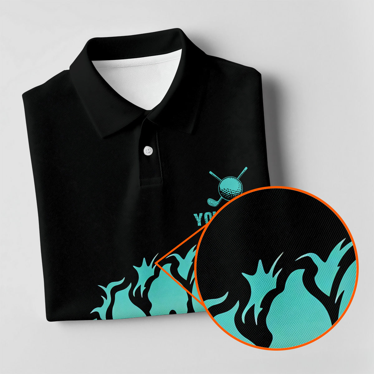 Not All Who Wander Are Lost Bigfoot Custom Golf Shirt, Polo Shirtor Men, Golfing Apparel