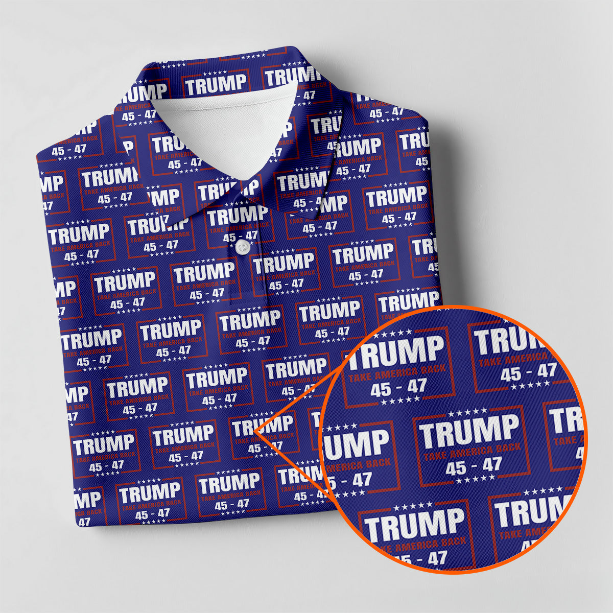 Trump 45-47 Womens Golf Tops, Unique Gift For Golfer, Ladies Golf Shirts, Women's Polo Shirt