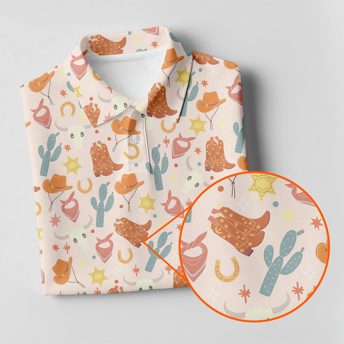 Yee Haw Western Golf Shirt, Cowgirl Golf Shirt, Cow Skull Shirt, Women Sleeveless Polo ShirtWomen's Polo Shirt