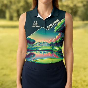 Golf Tournament Shirt, Golf Shirt For Women, Womens Golf Tops, Ladies Golf Shirts