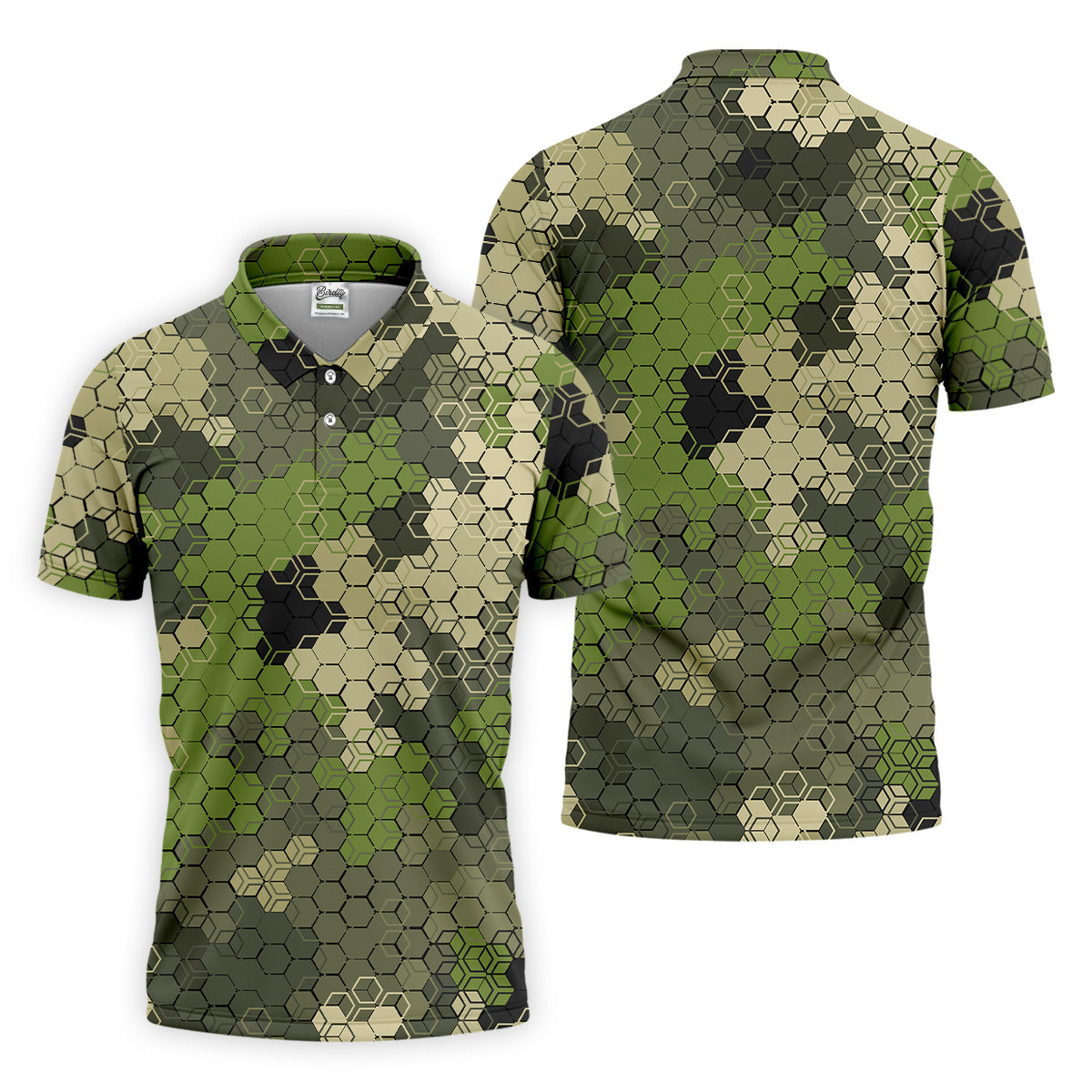 Camo Golf Shirt, Mens Golf Polo Shirtque Gift For Golfer, Men Sweatshirt, Golfing Apparel