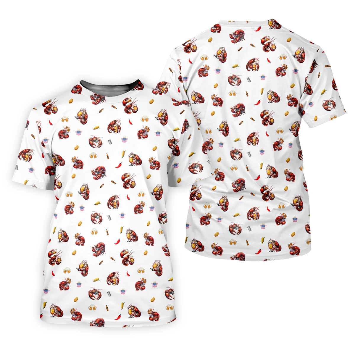 Lobster And Beer Golf Polo ShirtFun Women's Golf Shirts, Ladies Golf Polos, Golfing Apparel