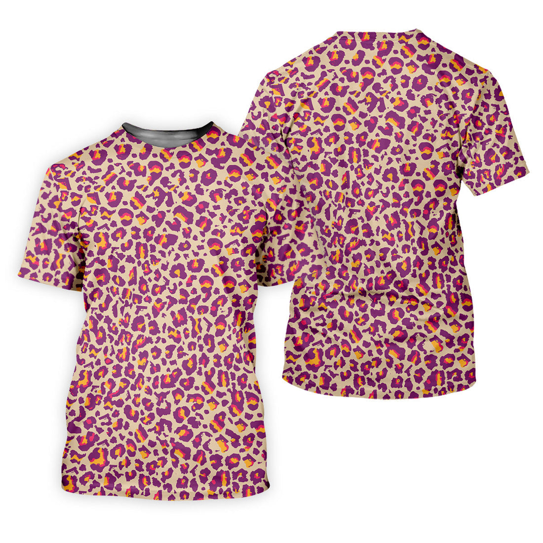 Pink Leopard Golf Tops For Men, Golf Gift For Men, Golf Shirts For Men, Golfing Apparel