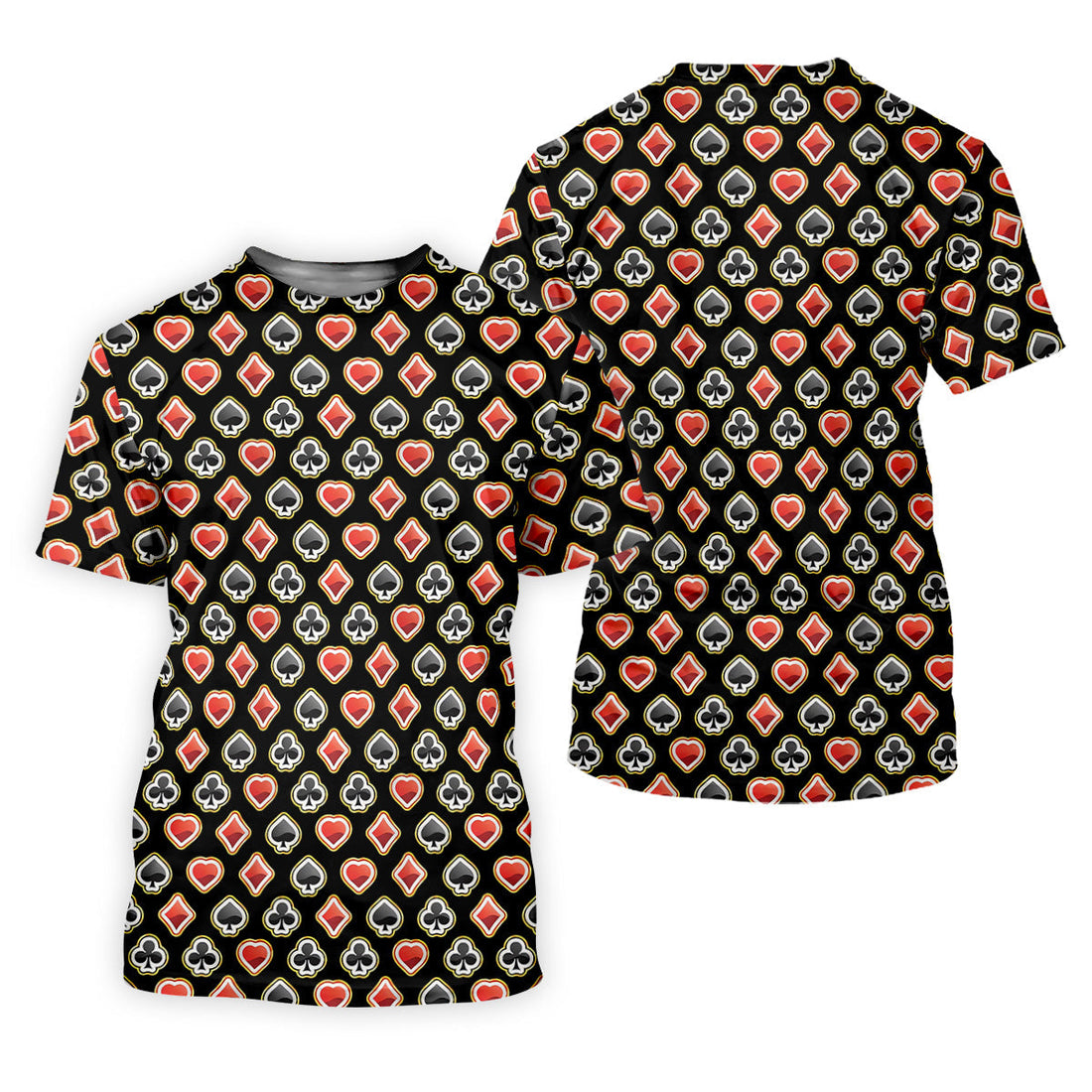 Playing Card Poker Golf Shirt, Women Golf Top, Ladies Sleeveless Tops, Women's Golf Shirts