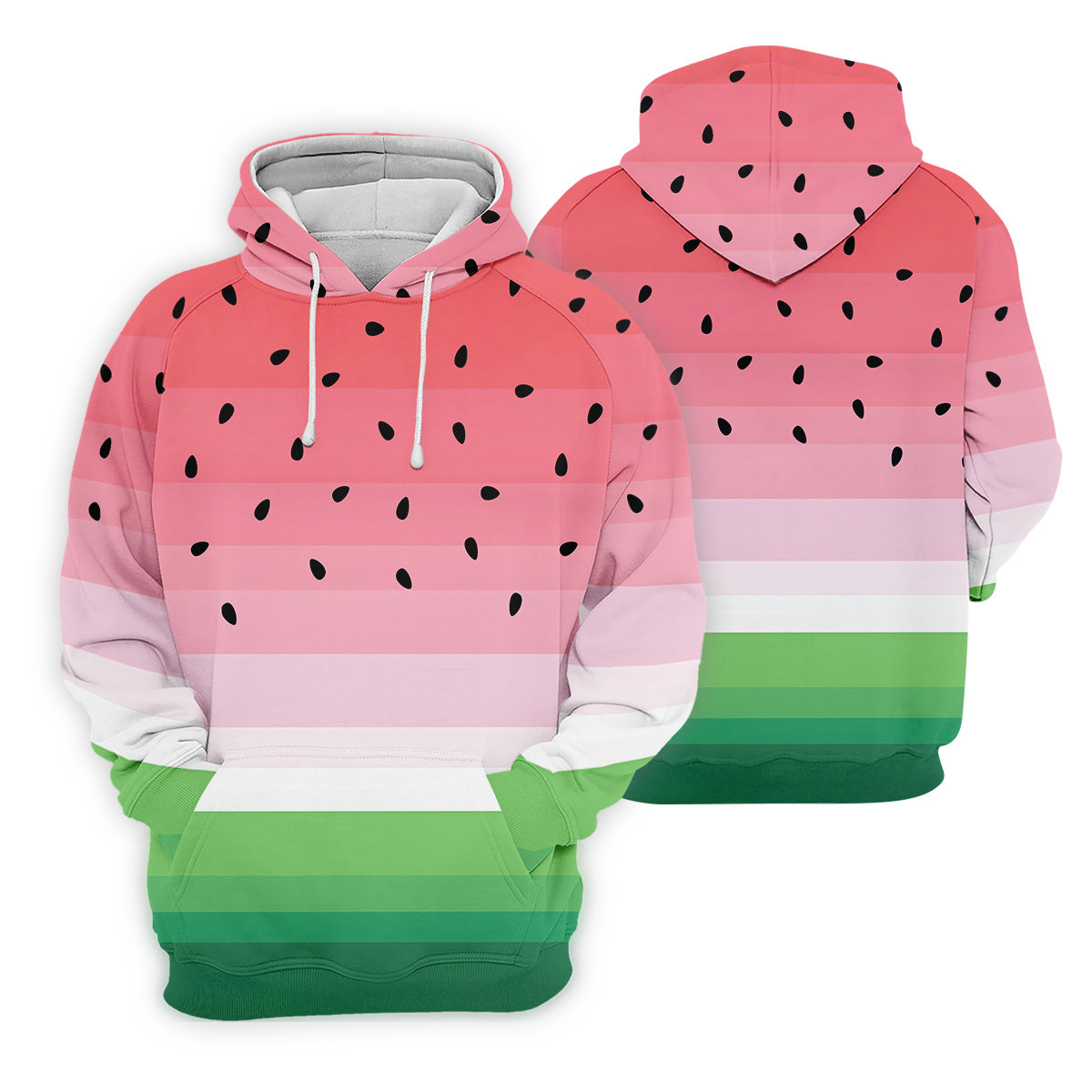 Watermelon Summer Mens Golf Polo Shirt Pink Golf Shirt, Unique Gift For Golfer, Golfing Apparel
