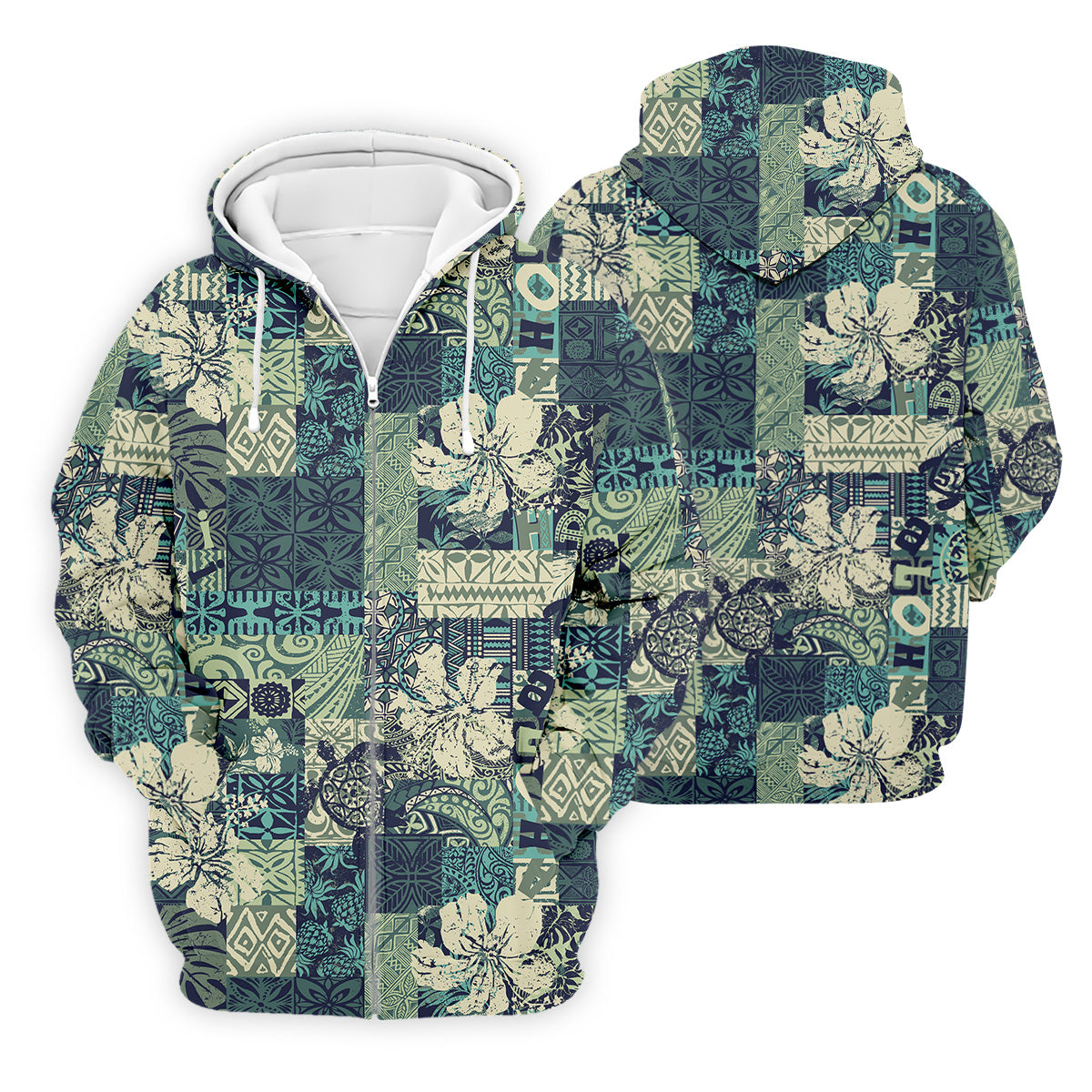 Tribal Aztec Tropical Golf Shirt, Hawaiian Golf Shirts, Mens Golf Polo Shirtf Gift For Men