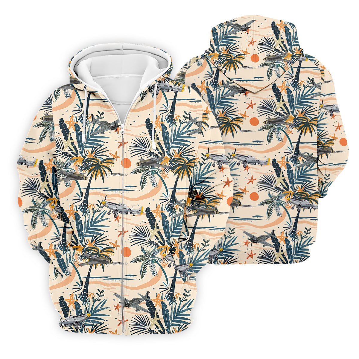 Beach Tropical Seamless Pattern Men Polo, Retro Golf Shirt, Polo ShirtFor Men, Golfing Apparel