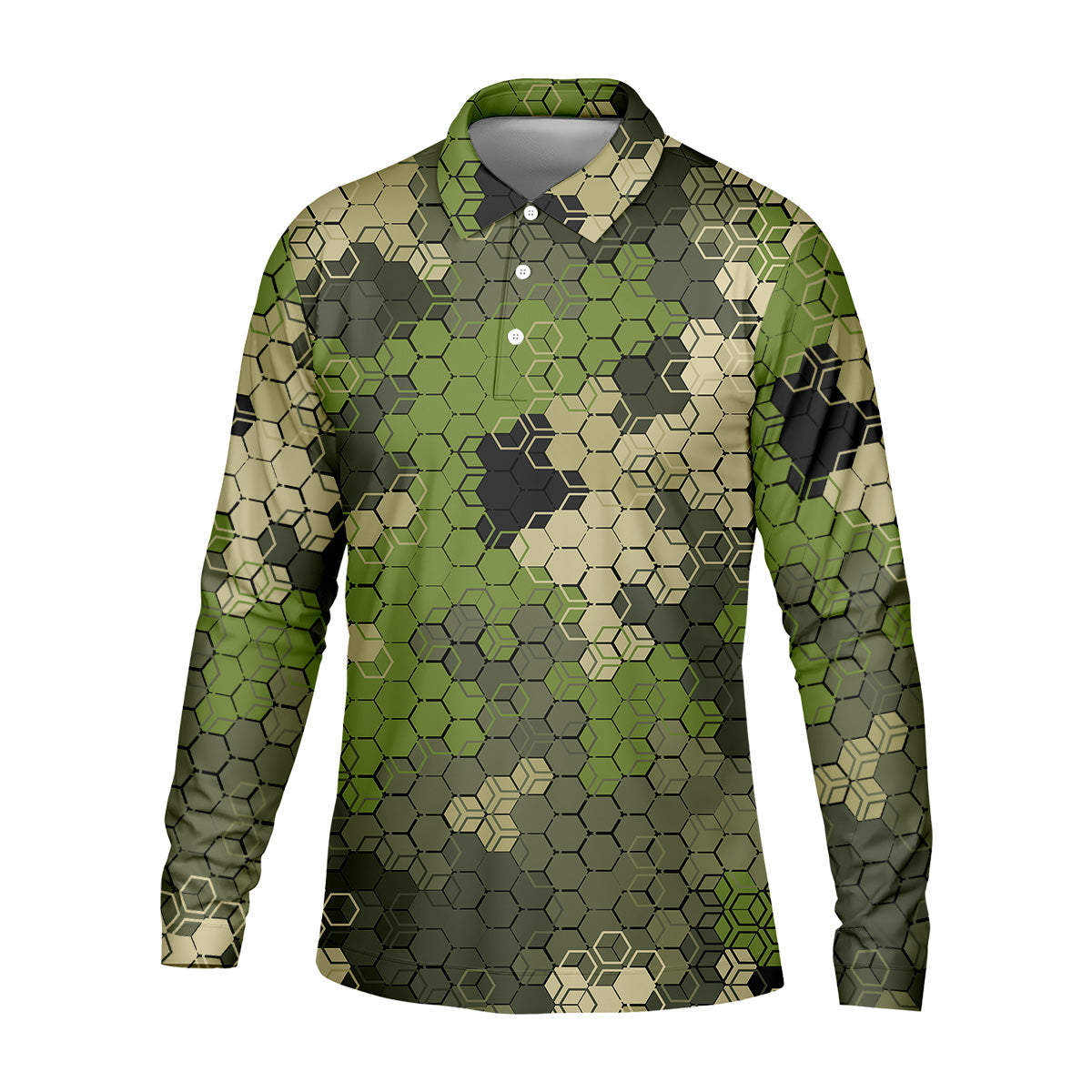 Camo Golf Shirt, Mens Golf Polo Shirtque Gift For Golfer, Men Sweatshirt, Golfing Apparel