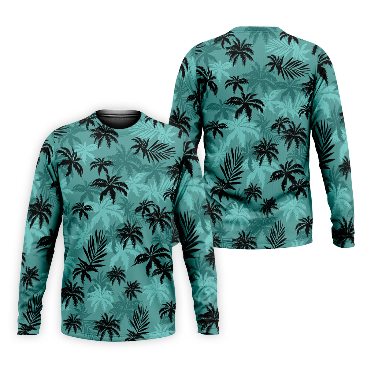 Tropical Palm Leaves Golf Tops For Men, Hawaiian Golf Shirts, Polo ShirtFor Men, Golf Gift For Men