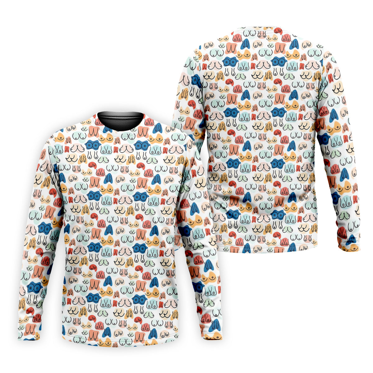Fun Pattern Colorful Golf Shirt, Golf Tops For Men, Men's Funny Golf Shirts, Golf Gift For Men