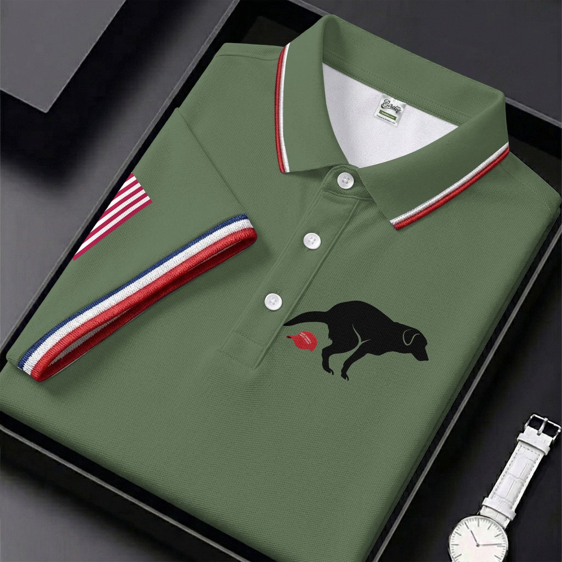 Funny Sarcastic Dog 250 Years Patriotic Golf Shirt, Golf Shirts For Men, 4th Of July Golf Shirt