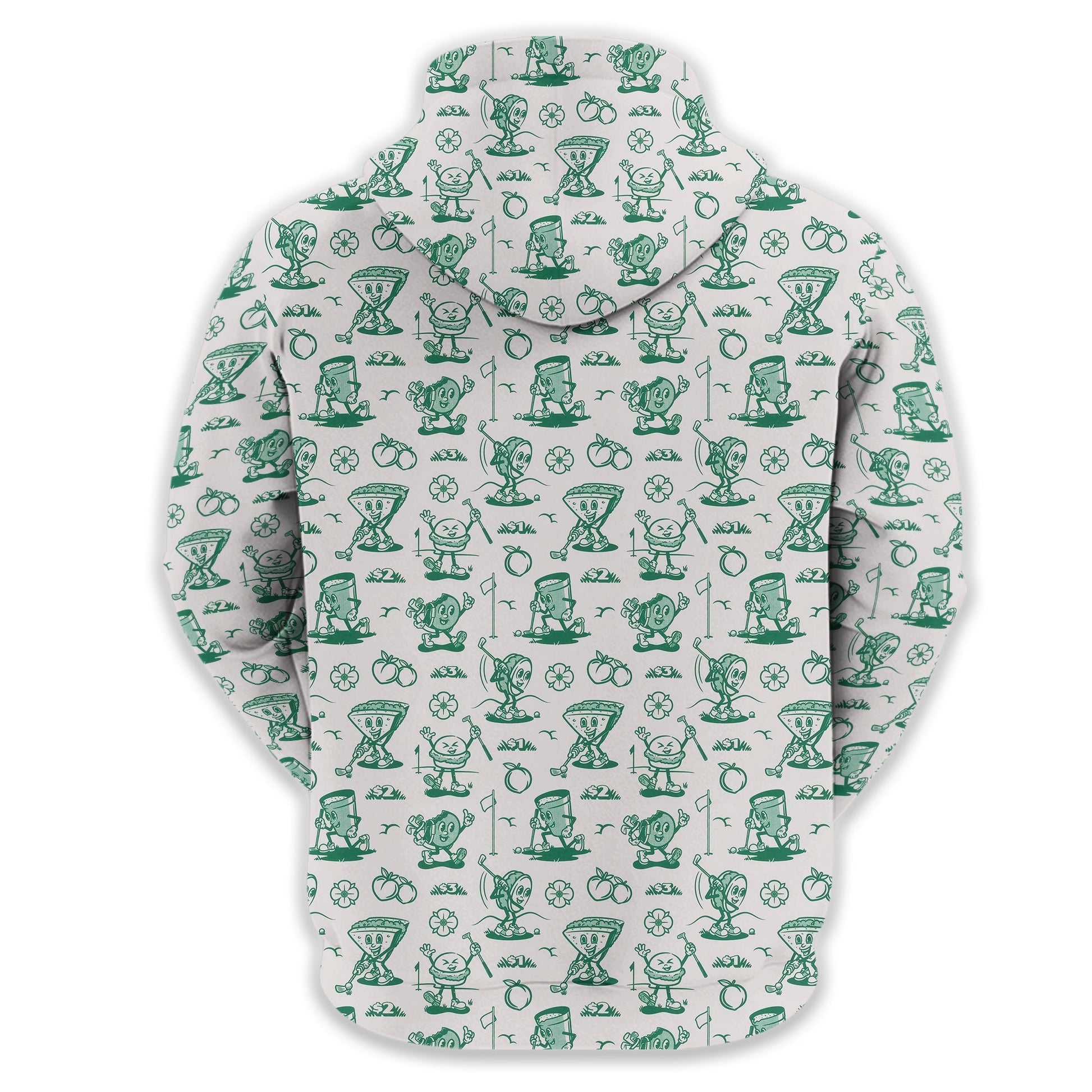 Breakfast Balls Men's Golf Polo ShirtGolfing Apparel, Gift For Golfers