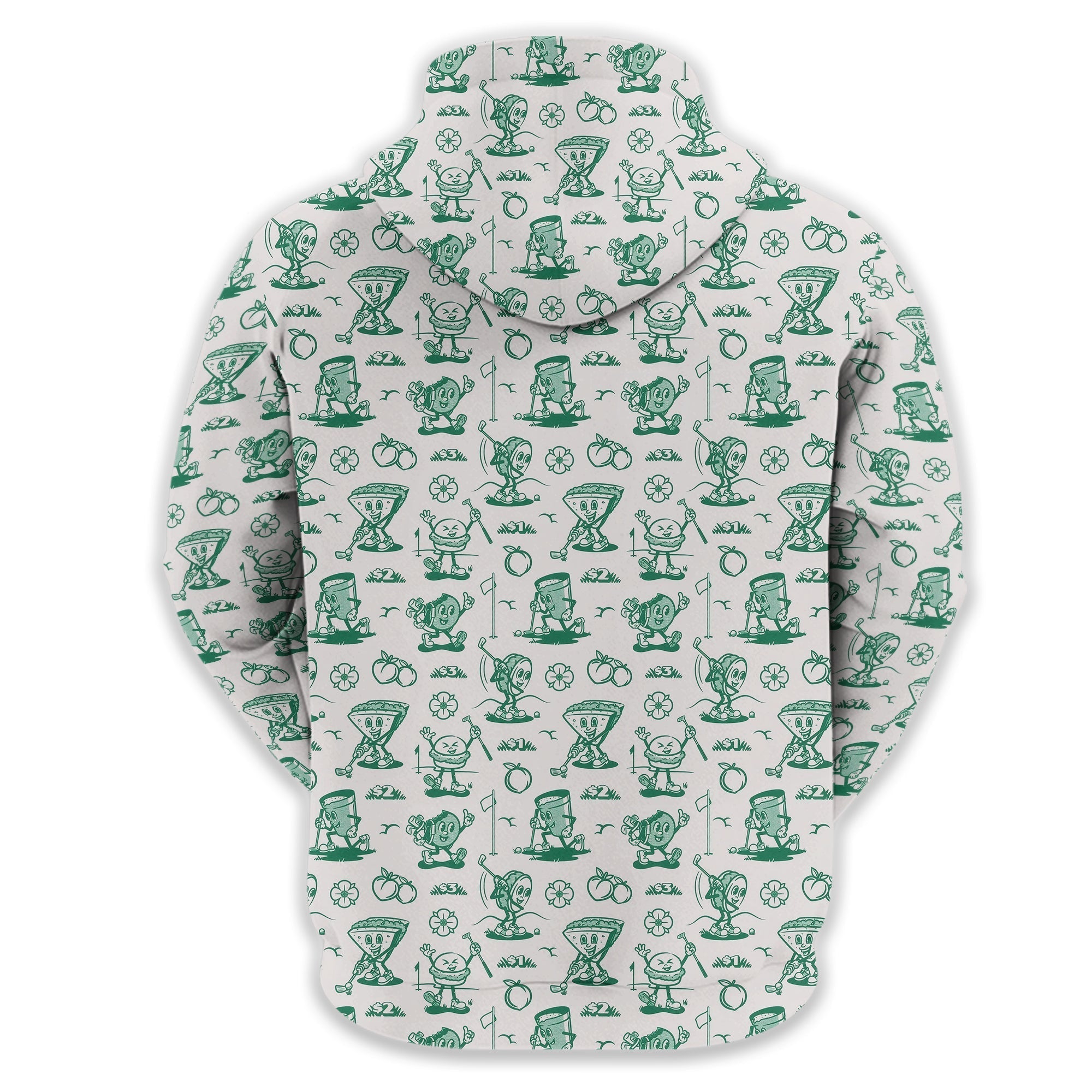 Breakfast Balls Men's Golf Polo ShirtGolfing Apparel, Gift For Golfers