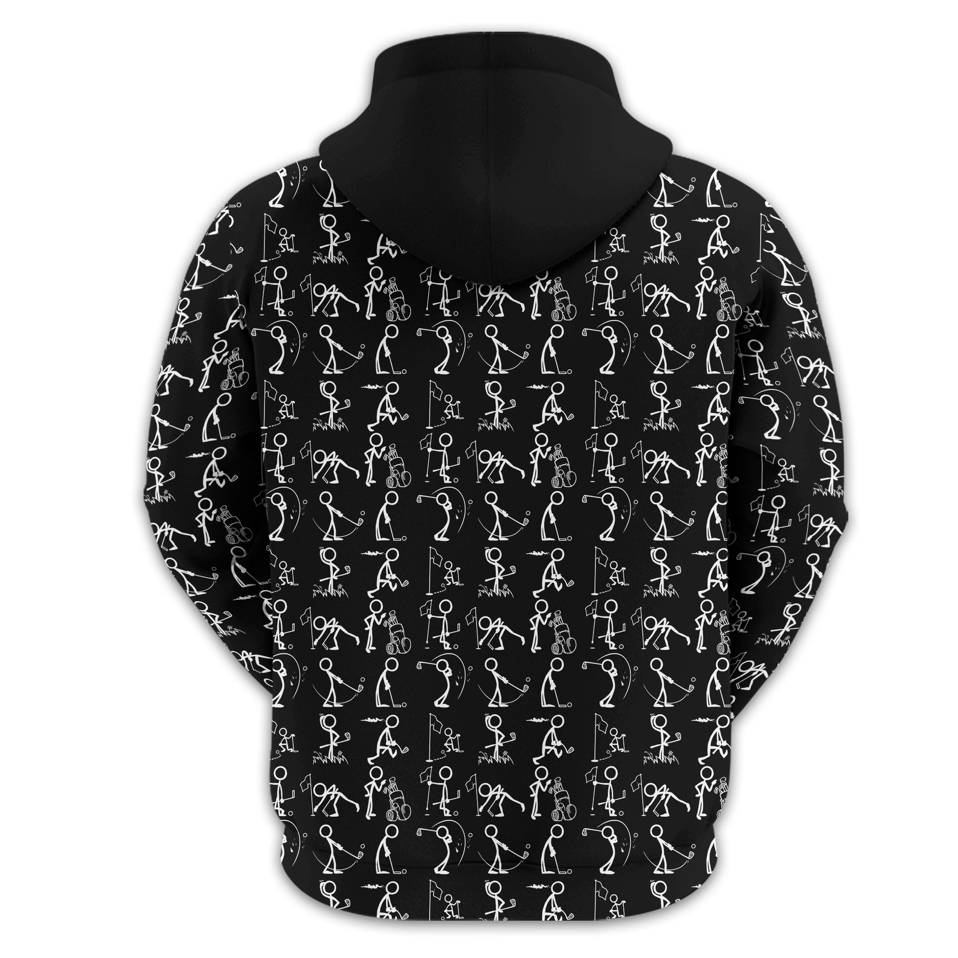 Black Golf Polo ShirtFunny Golf Shirt, Gift For Golfers