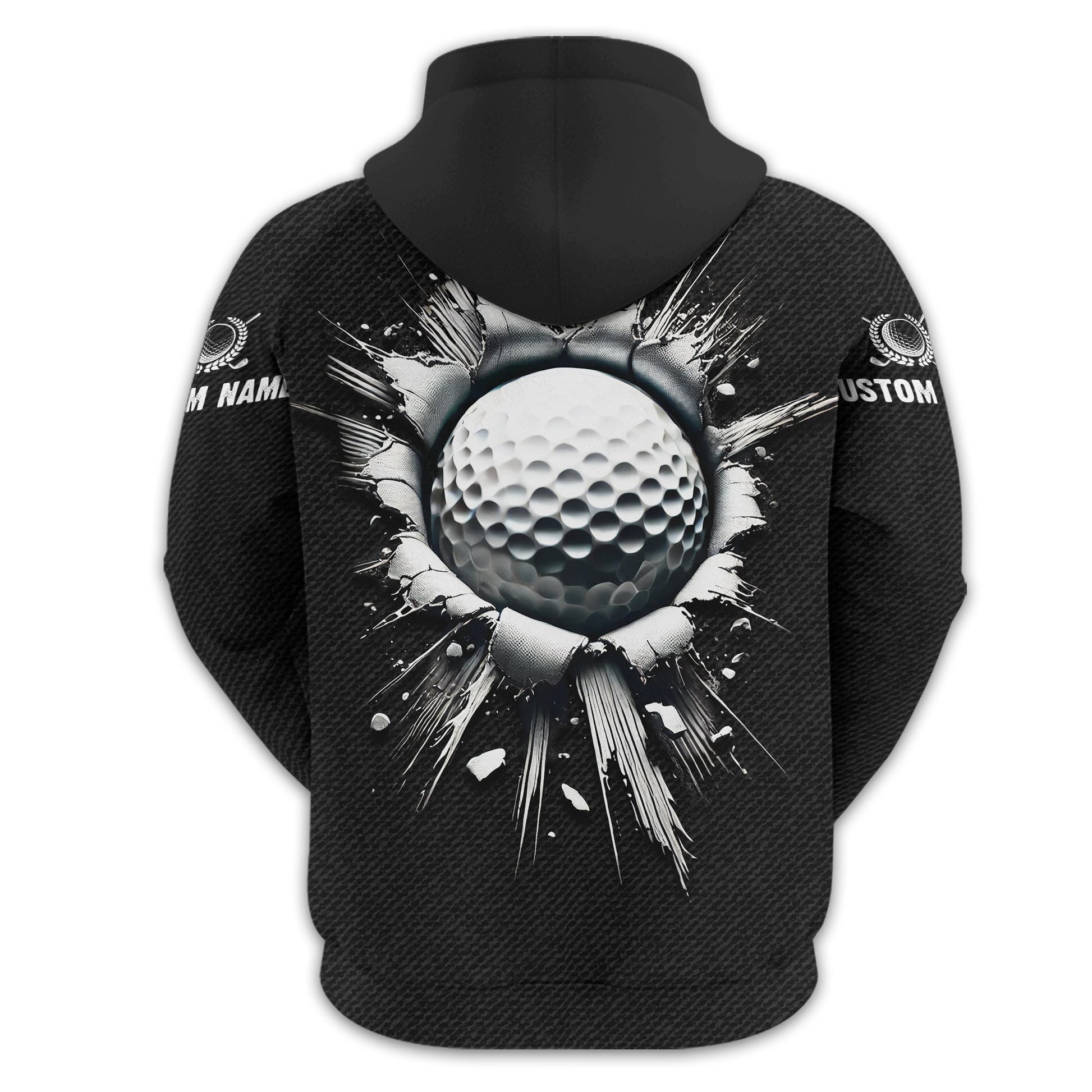 Personalized Black Golf Polo ShirtGolf Shirt, Gift For Golfers