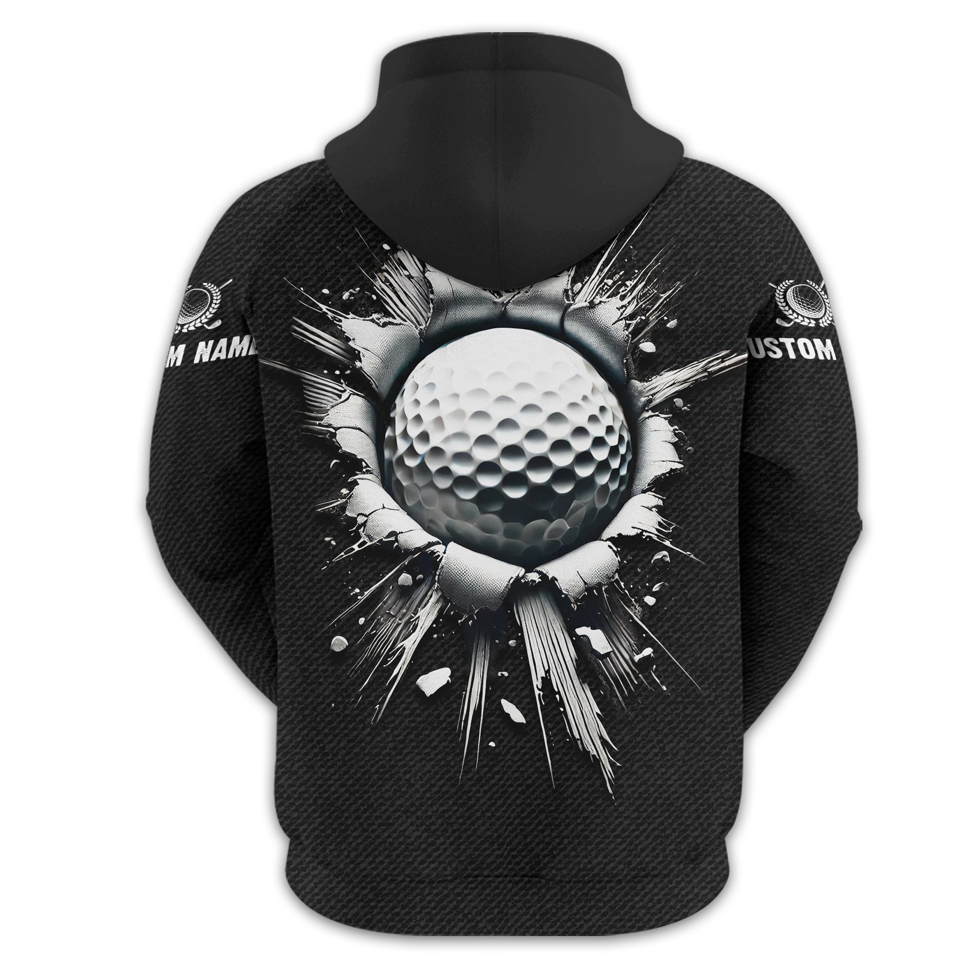 Personalized Black Golf Polo ShirtGolf Shirt, Gift For Golfers