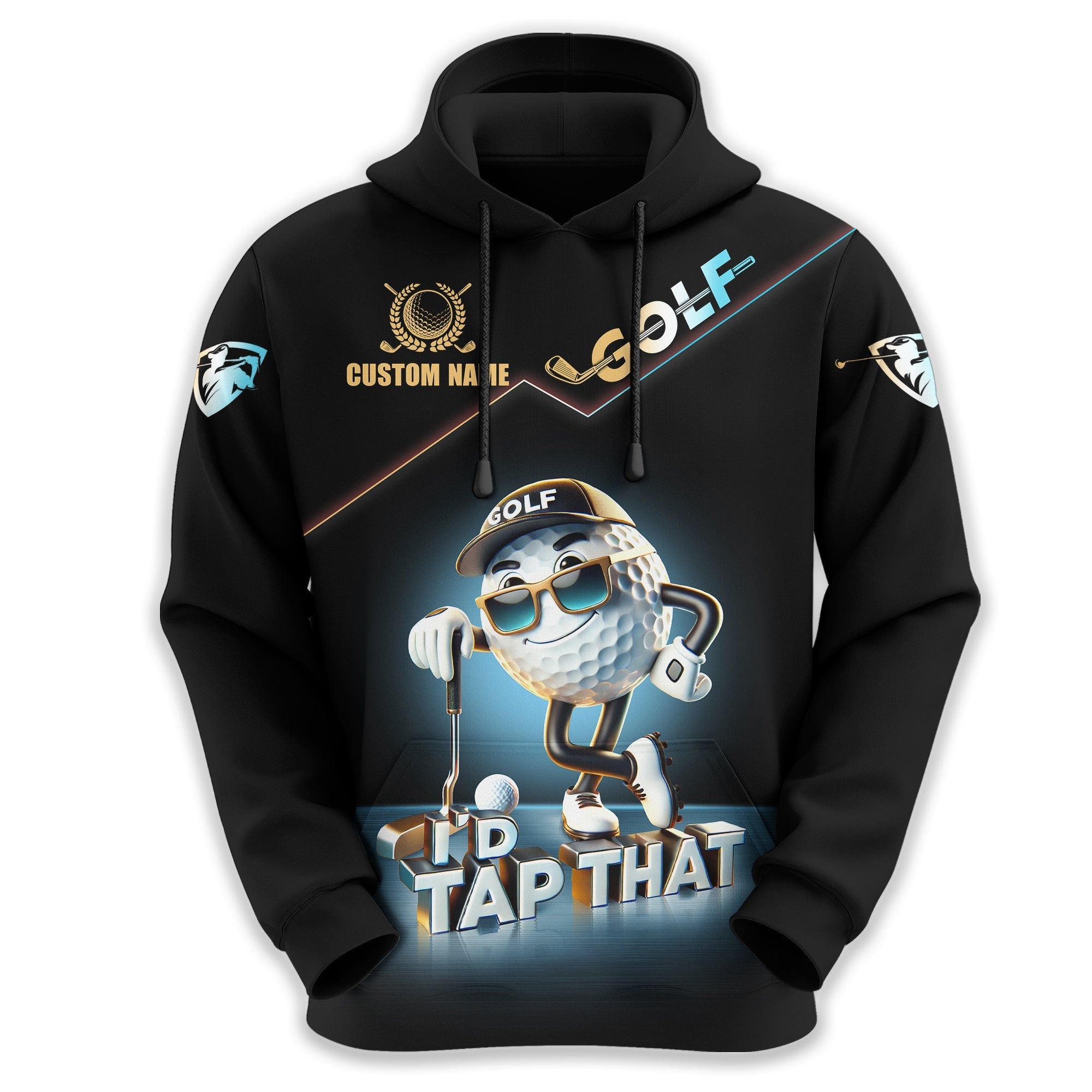 I'd Tap That Customize Golf Polo ShirtFunny Golf Shirt, Golfing Apparel, Gift For Golfers