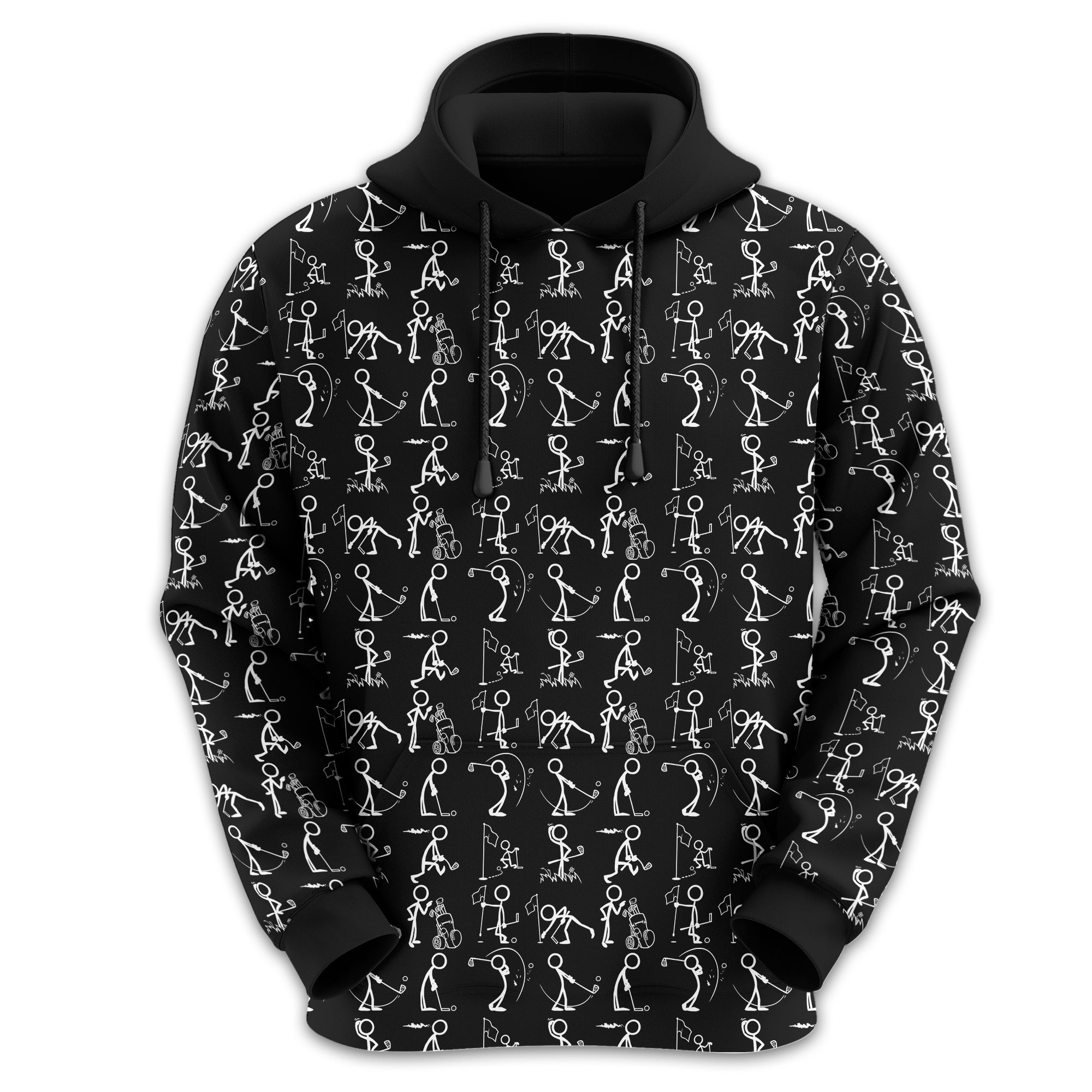 Black Golf Polo ShirtFunny Golf Shirt, Gift For Golfers
