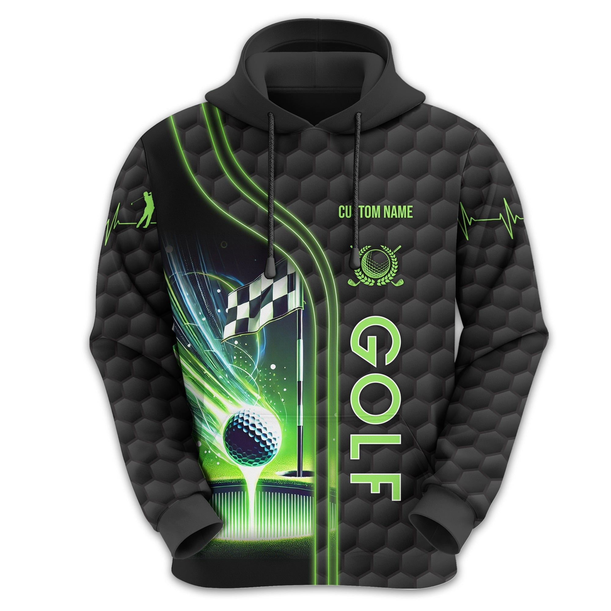 I Hate Golf Nice Shot I Love Golf, Personalized Golf Shirt, Unique Gift For Golfer, Funny Golf Polo Shirt