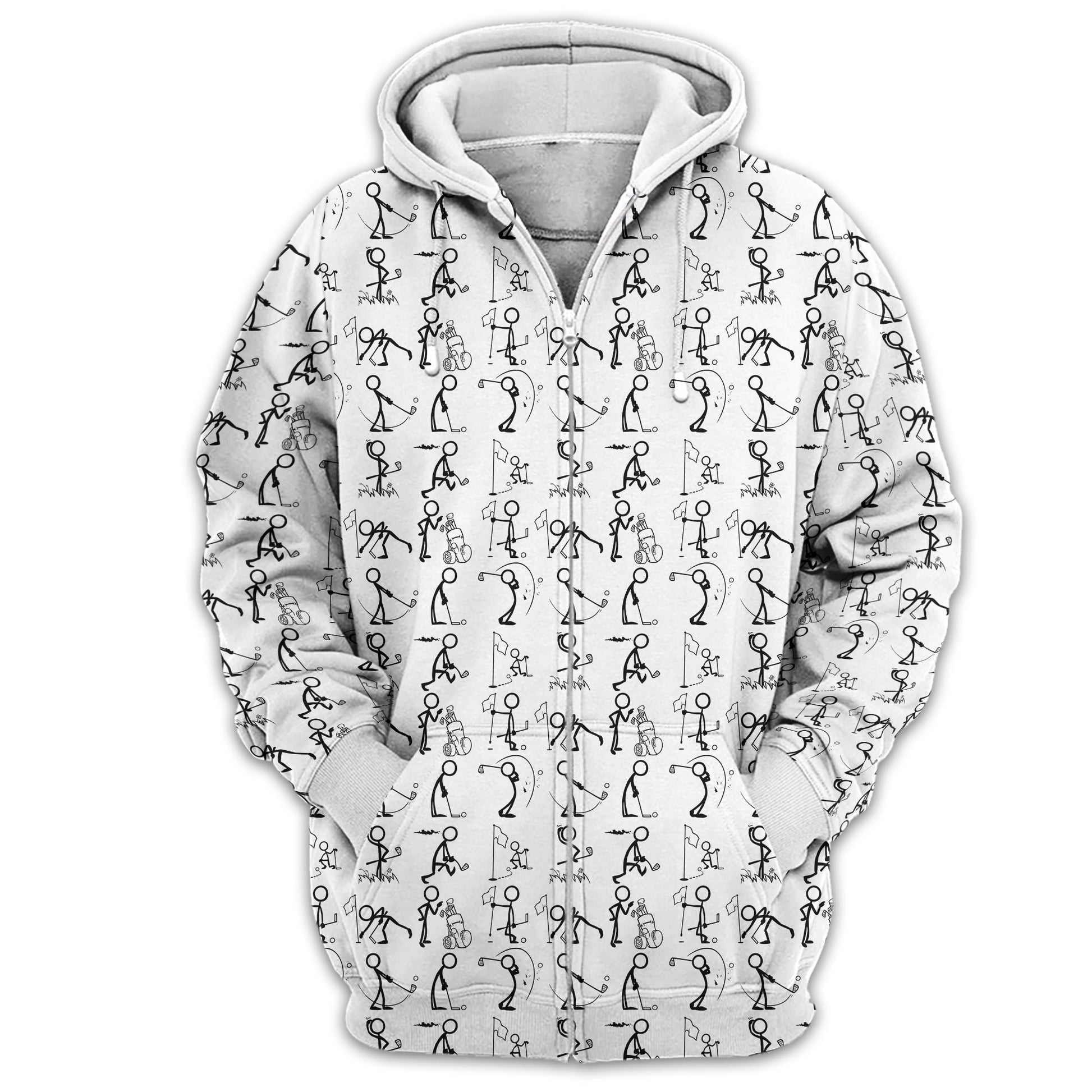 White Golf Polo ShirtFunny Golf Shirt, Gift For Golfers