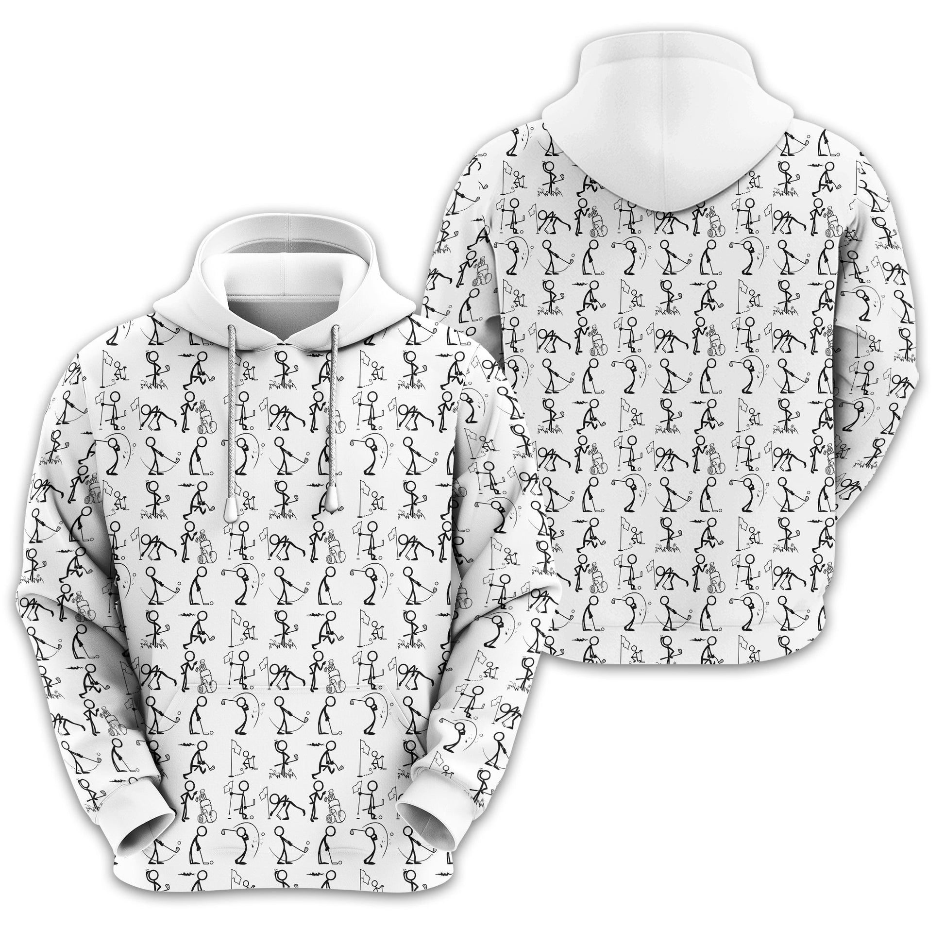 White Golf Polo ShirtFunny Golf Shirt, Gift For Golfers