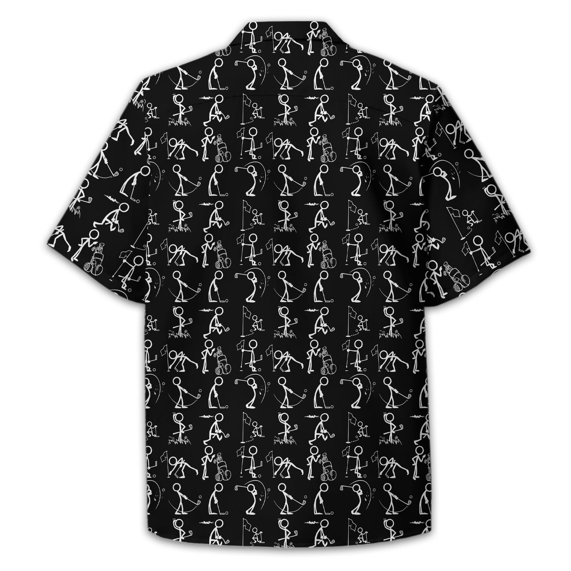 Black Golf Polo ShirtFunny Golf Shirt, Gift For Golfers