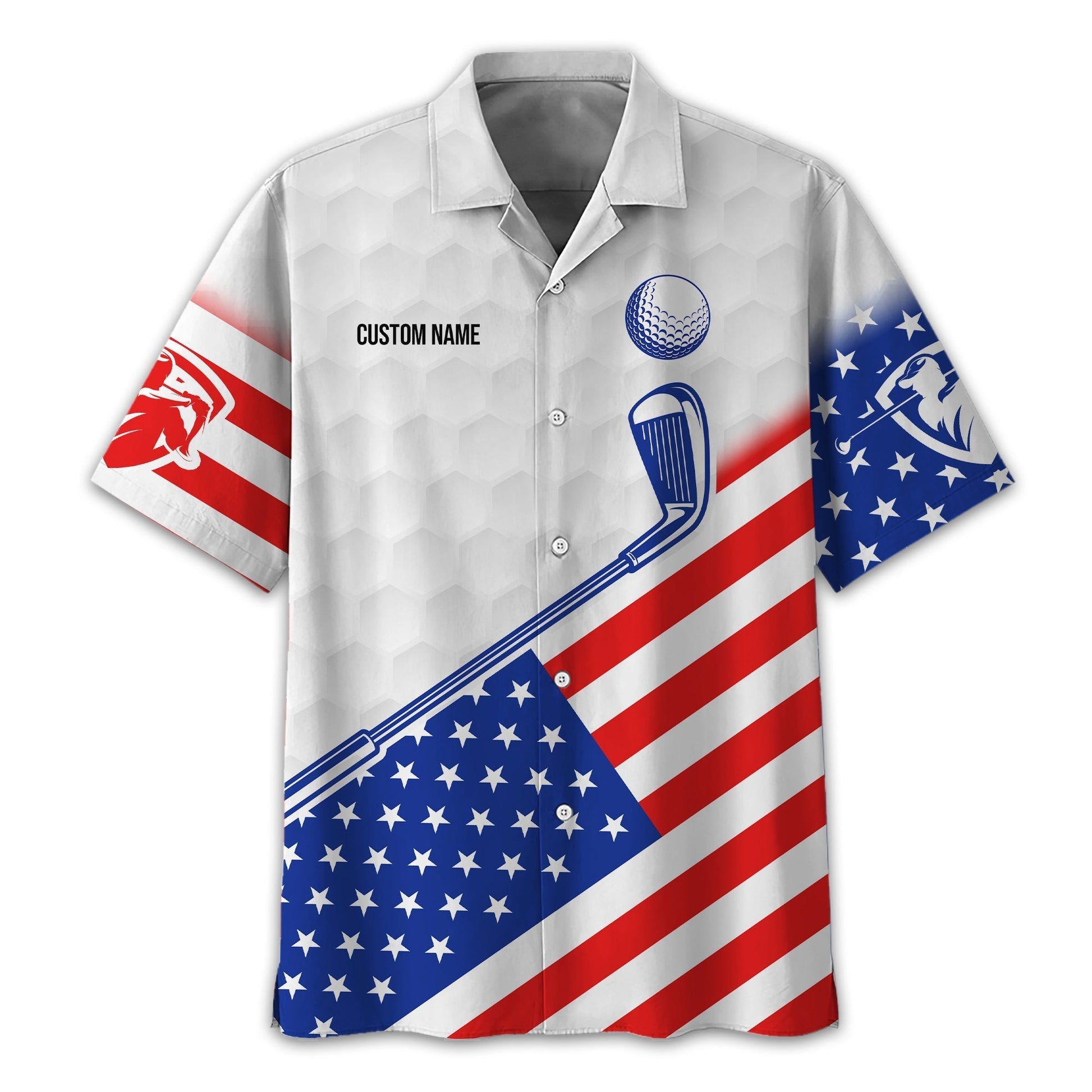 To Find My Balls, USA Flag Polo ShirtPersonalized Golf Shirt, Unique Gift For Golfer