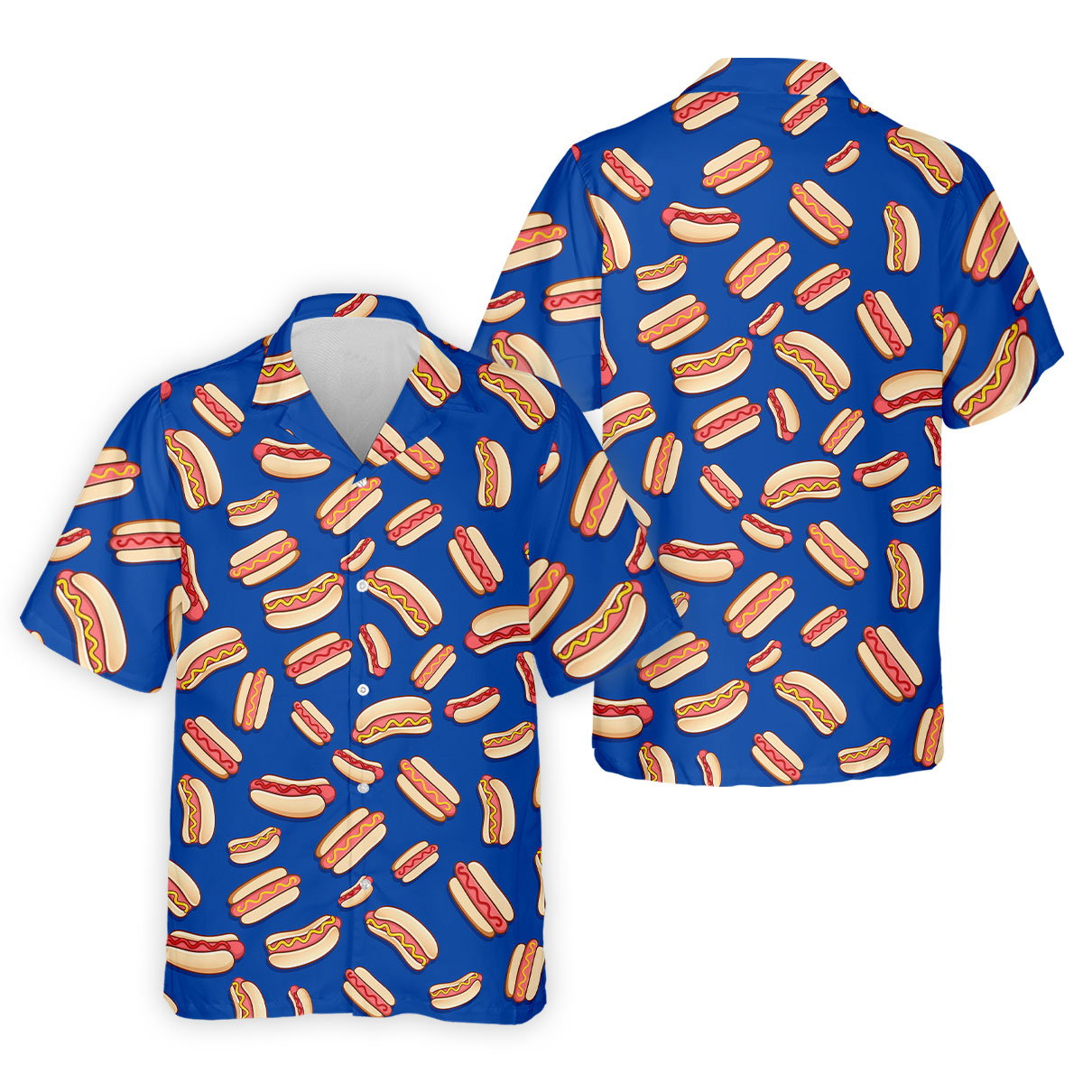 Sausage And Bun Hot Dog Fun Golf Shirt, Polo Shirt Men, Golf Gift For Men, Golf Shirts For Men