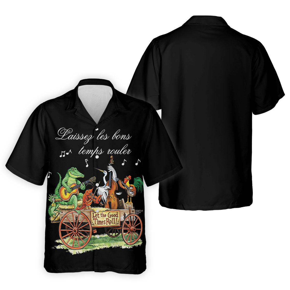 Let The Good Times Roll Animals Band Mardi Gras Celebrations Polo ShirtFor Men, Golf Shirts For Men