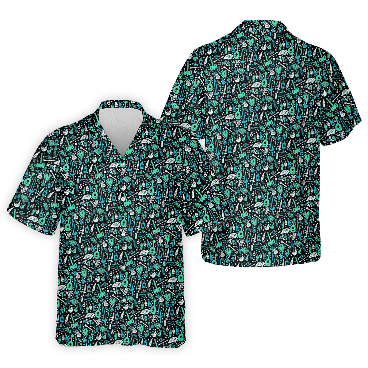 Mystic Items Dragon Game Golf Tops For Men, Polo ShirtFor Men, Golf Shirts For Men