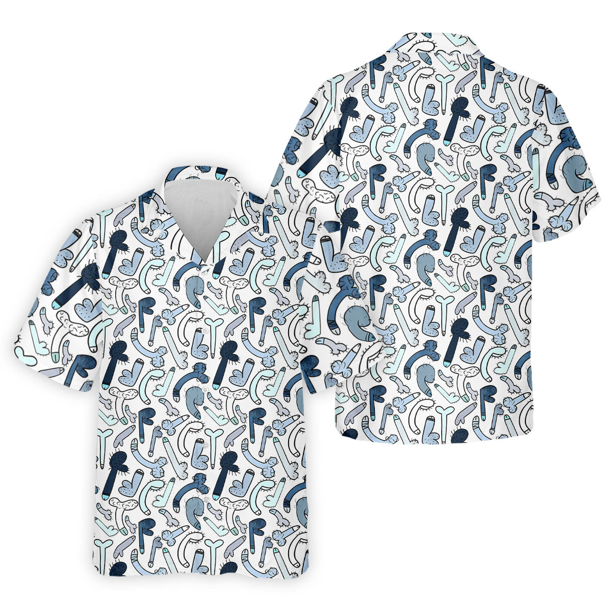 Adult Humor Hawaiian Golf Shirt, Dirty Funny Polo Shirtor Men, Golf Shirts For Men