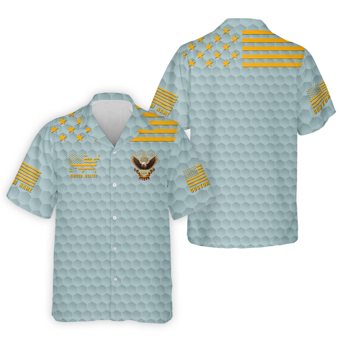 Air Force Veteran We The People 250 Years Of Free 4th Of July Golf Shirt, Golf Shirts For Men