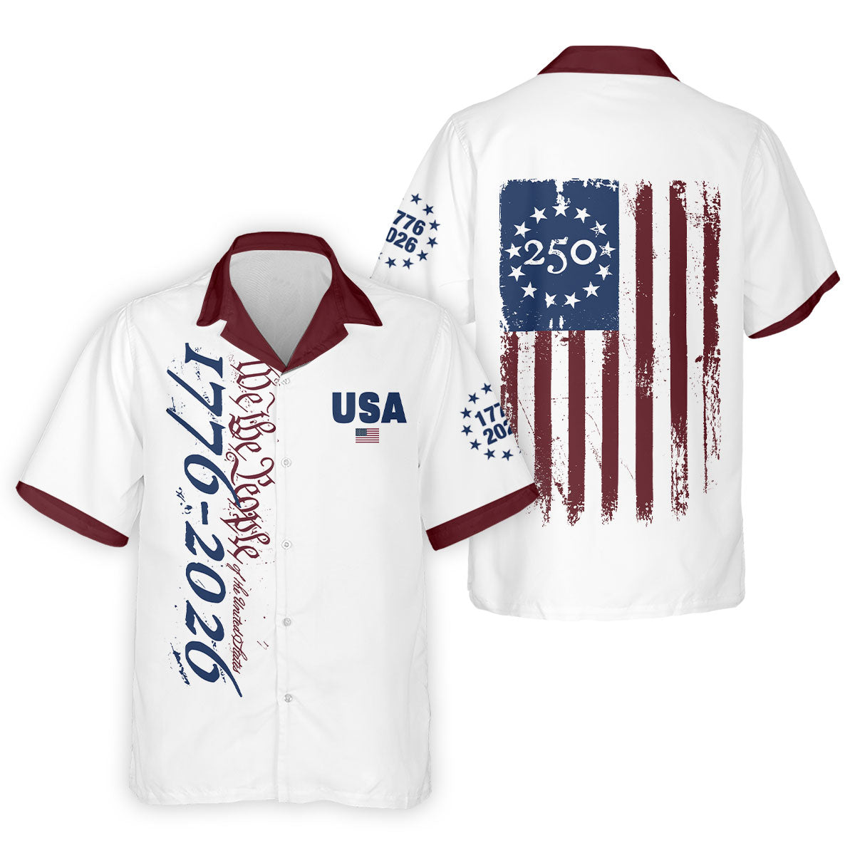 USA 250th Anniversary Long Sleeve Shirt, Independence Day Apparel, Hooded Jumper 4th Of July Gift
