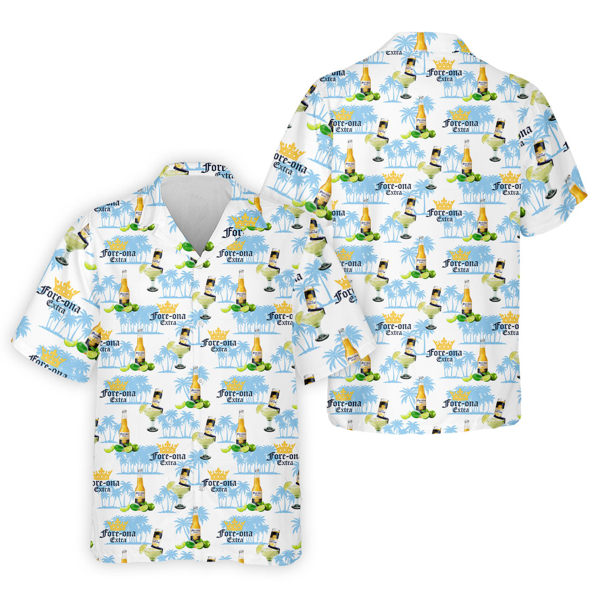 Fore-ona Extra Find Your Fairway Golf And Beer Men's Funny Golf Shirts, Golf Shirts For Men