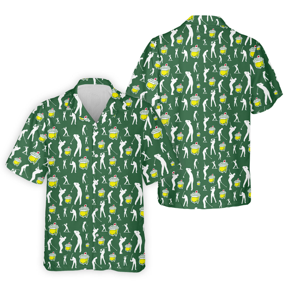 Golf Tournament Golfer Pose Performance Golf Shirt, Golf Tops For Men, Golf Shirts For Men