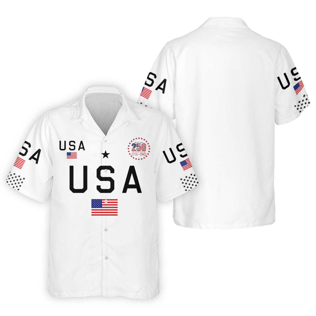 USA 250th Anniversary Hoodie, Independence Day Apparel, White Hooded Jumper 4th Of July Gift