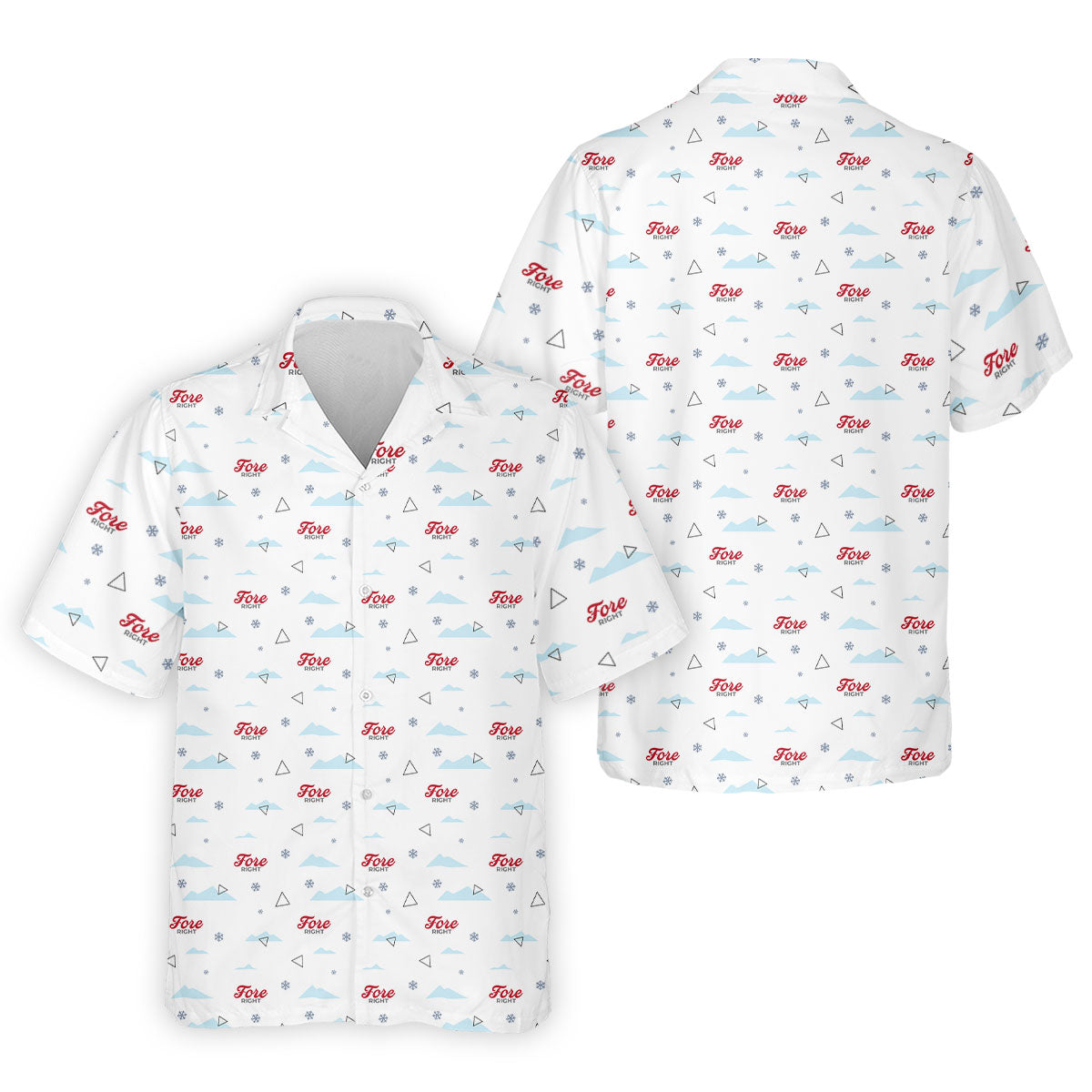 Fore Right Men's Funny Golf Shirts, Golf And Beer Polo ShirtFor Men, Golf Shirts For Men