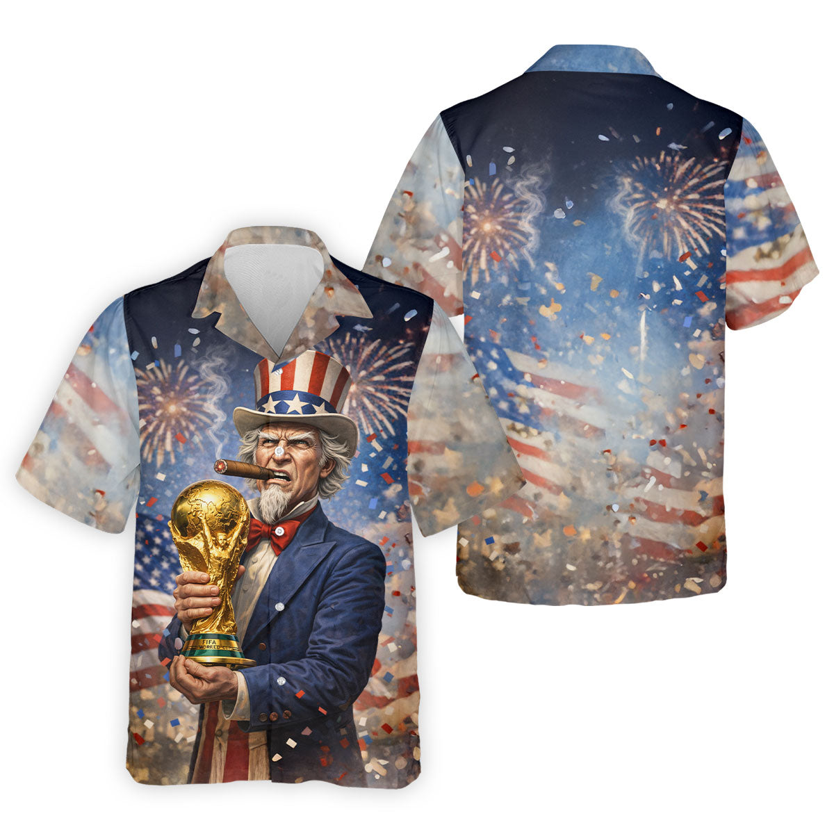 Patriotic American Sport Polo, American Football Shirt, Game Day Football Theme Polo For Men