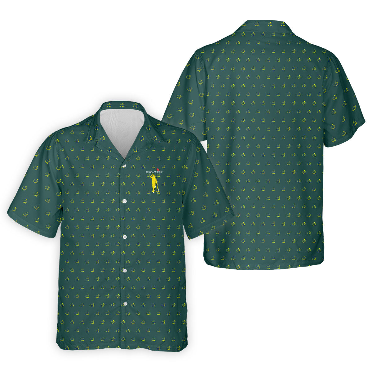 Suck At Golf Augusta Golf Tournament Golf Tops For Men, Men's Golf Shirt, Golf Gift For Men