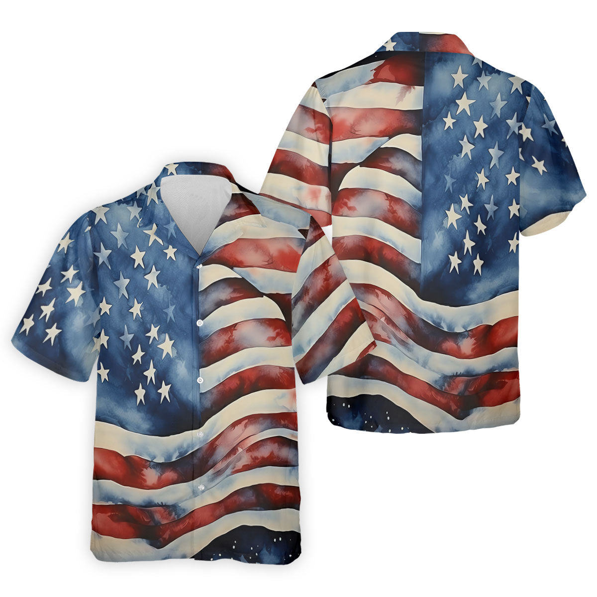 American Flag Golf Shirt, Patriotic Golf Polo Shirt0th Anniversary Polo ShirtFor Men, Golf Shirts For Men