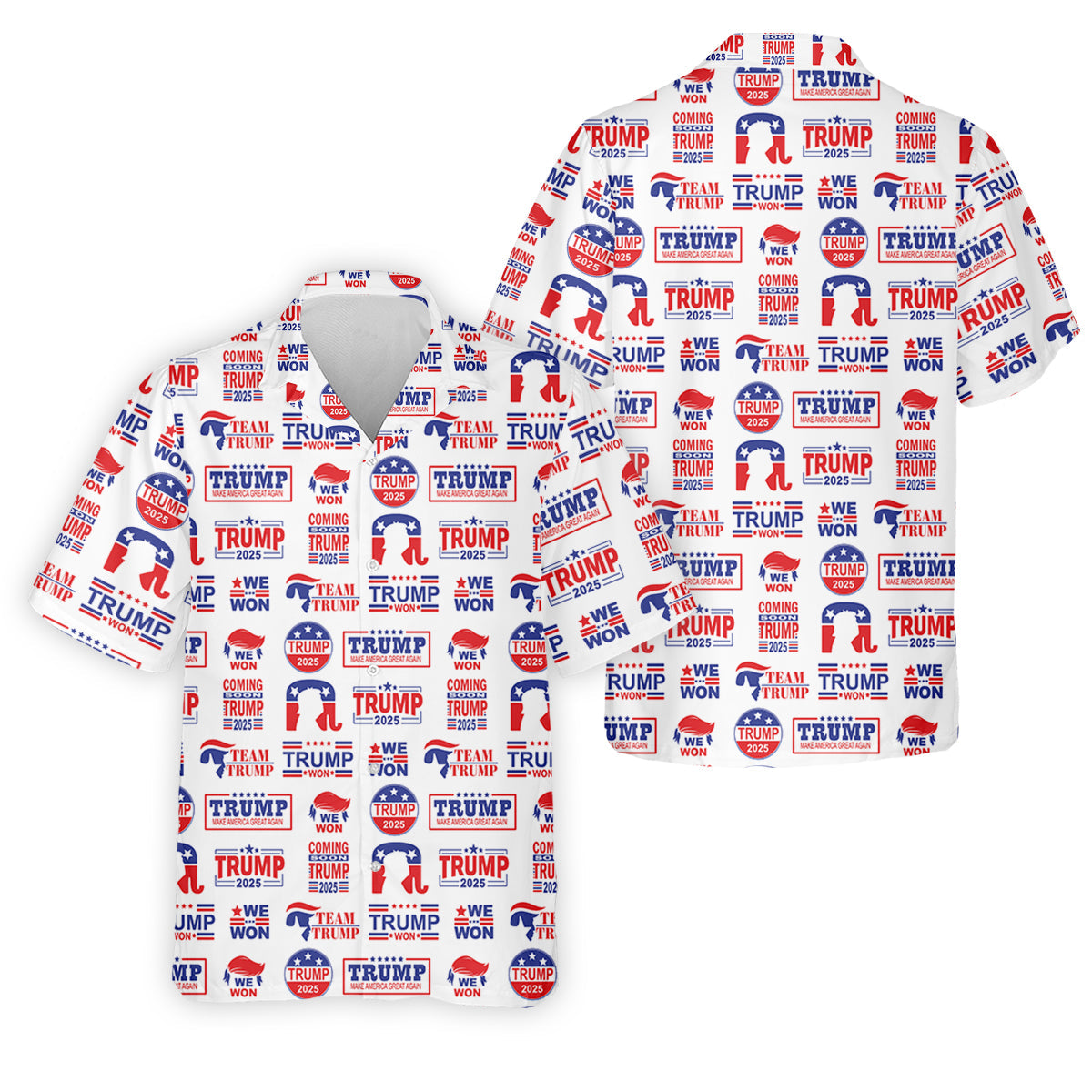 Coming Soon Trump Pattern Christmas Golf Tops For Men, Christmas Golf Shirt, Men Golf Apparel