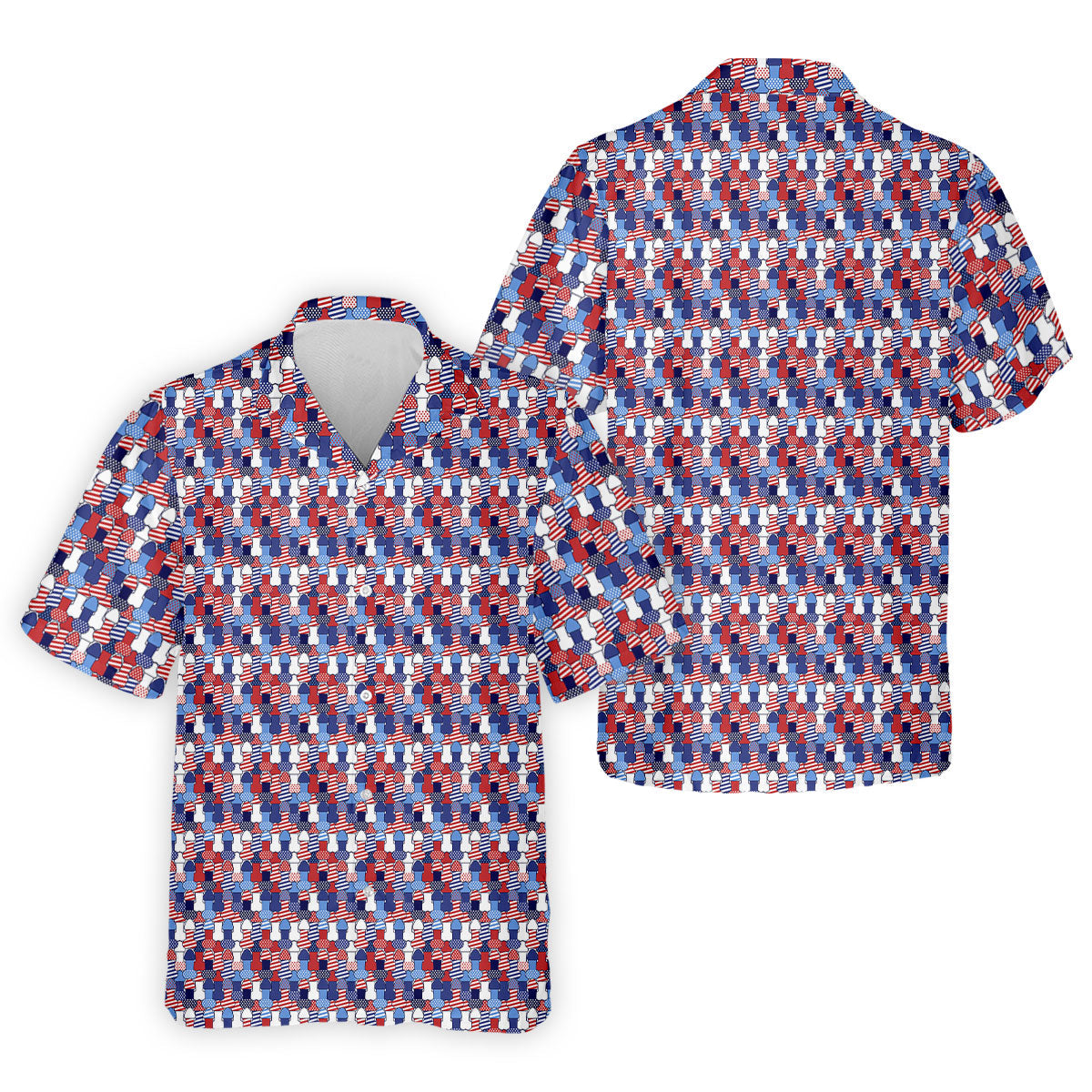 Funny Dirty Red White Blue Patriotic Golf Shirts, Fun Golf Shirts For Men, 250th Anniversary Golf Shirts For Men