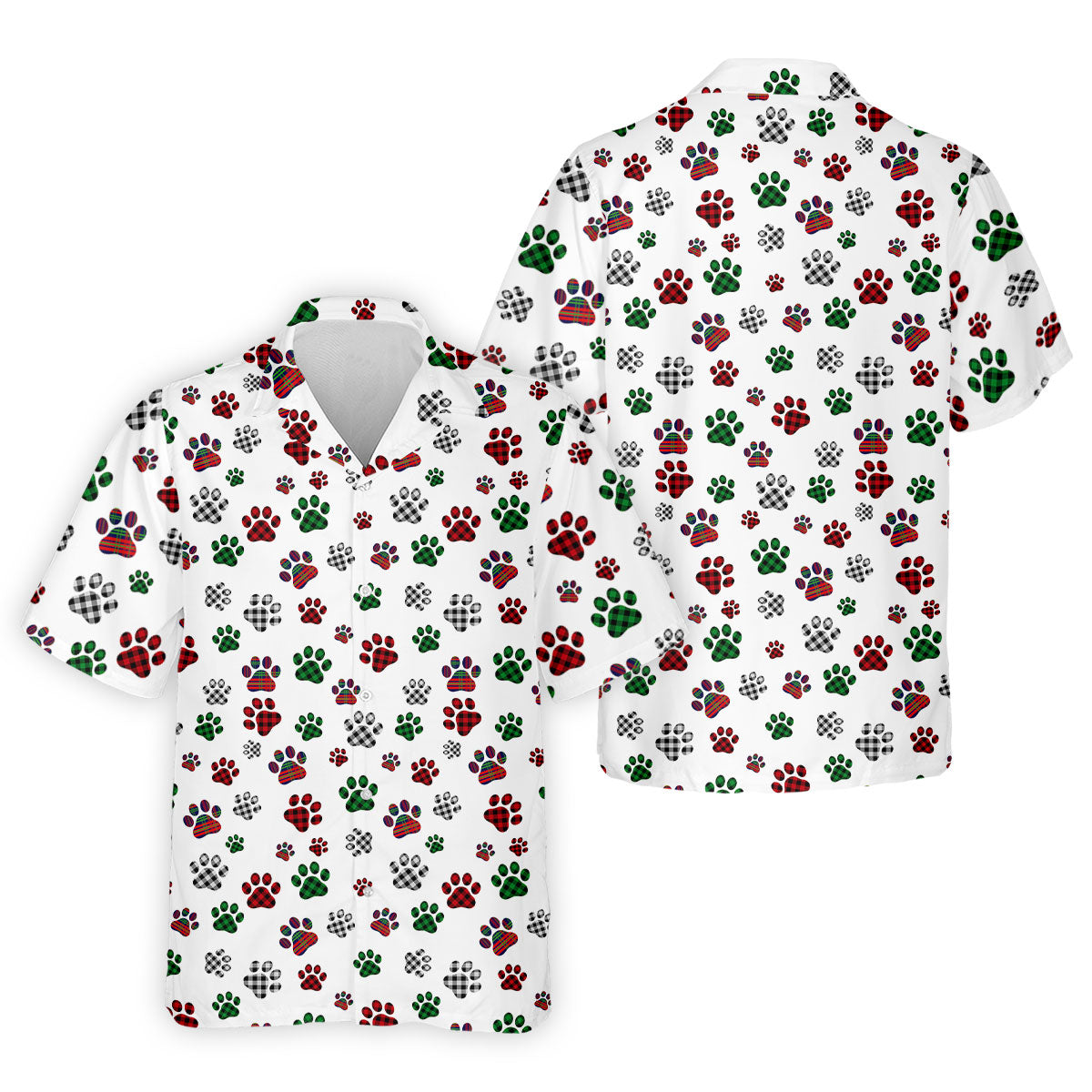 A Heartbeat At My Feet Paw Print Polo Shirtog Lover Gift Unique Gift For Golfer Polo ShirtFor Men