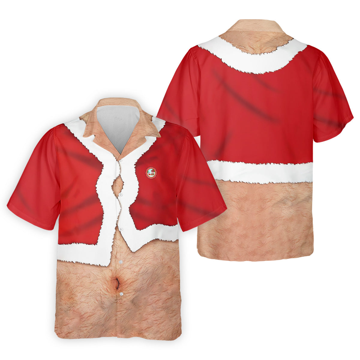Funny Santa Costume Golf Polo Shirtstom Golf Shirt, Unique Gift For Golfer, Fun Golf Shirts For Men