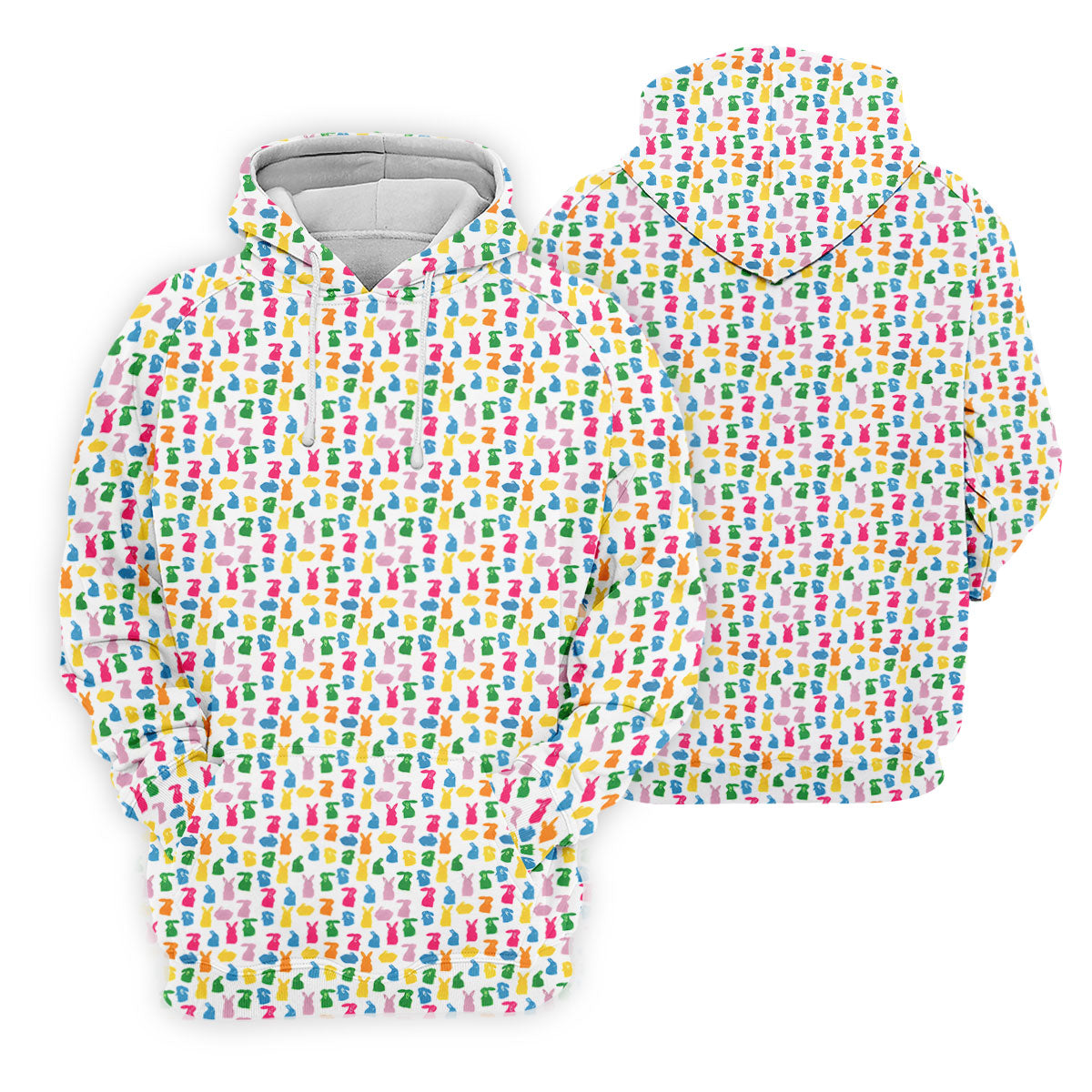 Bunny Hops Seamless Pattern Easter Golf Shirt, Golf Shirts For Men, Men's Funny Golf Shirts, Polo Shirt Men